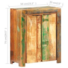 Servantă, 59 x 33 x 75 cm, lemn masiv reciclat, 6 image