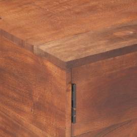 Măsuță de cafea, maro miere, 67x67x45 cm, lemn masiv acacia, 2 image