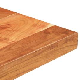Masă de bar, pătrat, 60x60x110 cm, lemn masiv de acacia, 4 image