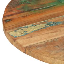 Masă laterală, 48x48x56 cm, lemn masiv reciclat, 4 image