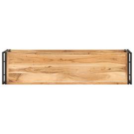 Comodă tv, 120 x 30 x 40 cm, lemn masiv de acacia, 3 image
