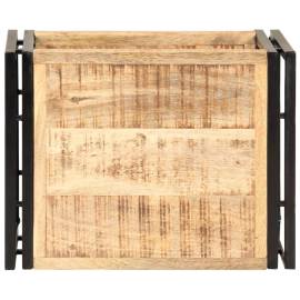 Masă laterală, 40 x 30 x 40 cm, lemn de mango nefinisat, 3 image