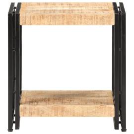 Masă laterală, 40 x 30 x 40 cm, lemn de mango nefinisat, 2 image