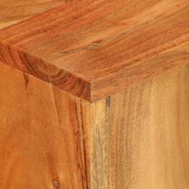 Mese laterale, 2 buc., lemn masiv de acacia, 2 image