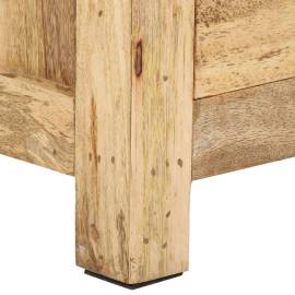 Noptieră, 45x35x60 cm, lemn masiv de mango, 8 image