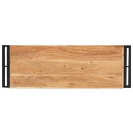 Masă consolă, 90x30x75 cm, lemn masiv de acacia, 3 image