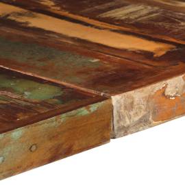 Masă de bucătărie, 140x140x75 cm, lemn masiv reciclat, 5 image