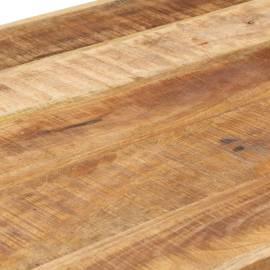Masă de bucătărie, 200x100x75 cm, lemn masiv mango nefinisat, 6 image