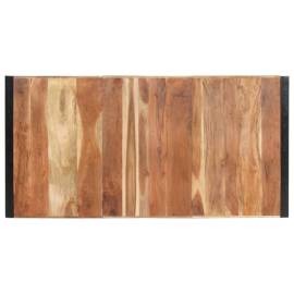 Masă de bucătărie 200x100x75 cm lemn masiv cu finisaj sheesham, 4 image