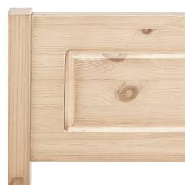 Cadru de pat, 180x200 cm, lemn de pin masiv, 5 image
