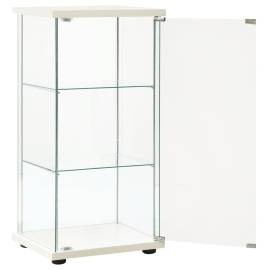 Dulap depozitare, alb, sticlă securizată, 3 image
