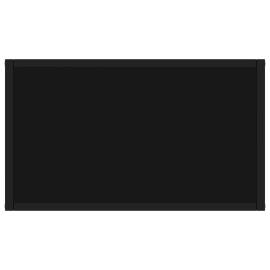 Masă consolă, negru, 60x35x75 cm, sticlă securizată, 4 image
