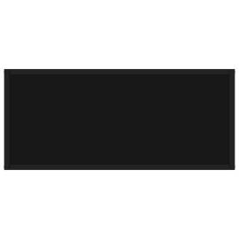 Masă consolă, negru, 80x35x75 cm, sticlă securizată, 4 image