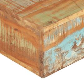 Măsuță de cafea, 80x80x28 cm, lemn masiv reciclat, 4 image