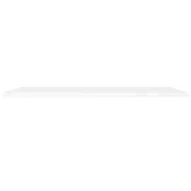Raft de perete suspendat, alb, 120x23,5x3,8 cm, mdf, 4 image