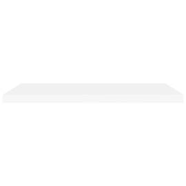 Raft de perete suspendat, alb, 90x23,5x3,8 cm, mdf, 5 image