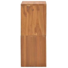 Dulap de depozitare, 40x30x76 cm, lemn masiv de tec, 6 image