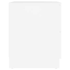 Dulapuri noptieră, 2 buc., alb, 40x40x50 cm, pal, 5 image