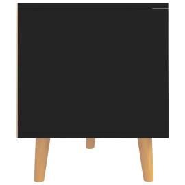Comodă tv, negru, 90x40x48,5 cm, pal, 6 image