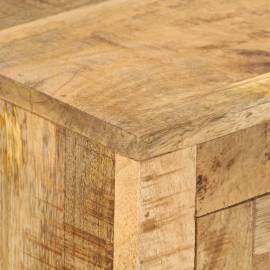 Servantă, 110x30x74 cm, lemn de mango nefinisat, 4 image