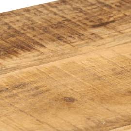 Servantă, 110x30x74 cm, lemn de mango nefinisat, 9 image