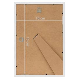 Rame foto colaj pentru perete/masă, 3 buc., alb, 10x15 cm mdf, 8 image