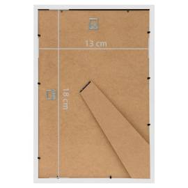 Rame foto colaj pentru perete/masă, 5 buc., alb, 13x18 cm, mdf, 8 image