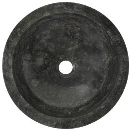 Chiuvetă, negru, 40 x 12 cm, marmură, 4 image