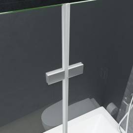 Cabină de duș pliabilă, 2 panouri, 95 x 140 cm, esg, 6 image