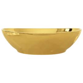 Chiuvetă, auriu, 40x33x13,5 cm, ceramică, 5 image