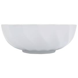 Chiuvetă de baie, alb, 46 x 17 cm, ceramică, 4 image
