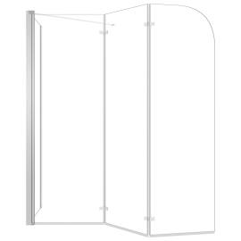Cabină de baie, 120x69x130 cm, sticlă securizată, transparent, 7 image