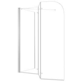 Cabină de baie, 120x69x130 cm, sticlă securizată, transparent, 8 image