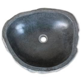 Chiuvetă din piatră de râu, 30-37 cm, oval, 4 image