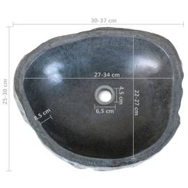 Chiuvetă din piatră de râu, 30-37 cm, oval, 6 image