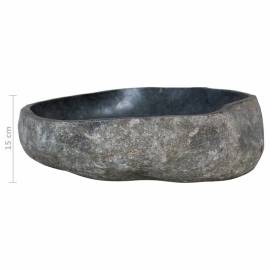 Chiuvetă din piatră de râu, 38-45 cm, oval, 5 image