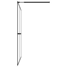 Paravan de duș walk-in, 100x195 cm, sticlă securizată mată, 4 image