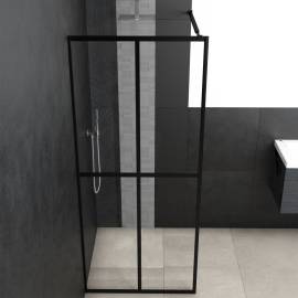 Paravan duș walk-in, 100x195 cm, sticlă securizată transparentă, 3 image
