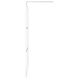 Paravan de duș walk-in, 80 x 195 cm, sticlă esg transparentă, 5 image