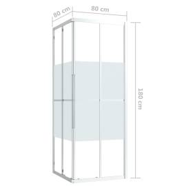 Cabină de duș, 80x80x180 cm, esg, 9 image