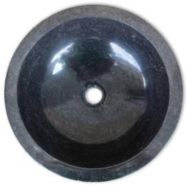 Chiuvetă, negru, 40 cm, marmură, 4 image