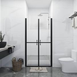 Ușă cabină de duș, jumătate mată, (73-76)x190 cm, esg