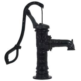 Pompă de apă pentru grădină cu suport din fontă, 3 image