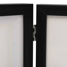 Ramă foto triplă, colaj, negru, 22x15 cm + 2x (10x15 cm), 6 image
