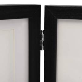 Ramă foto triplă, colaj, negru, 28x18 cm+2x(13x18 cm), 6 image