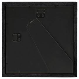 Rame foto 3d, 3 buc., negru, 23x23 cm pentru foto 13x13 cm, 6 image