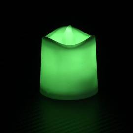 Lumânări pastile electrice fără flacără cu led 12 buc. colorate, 6 image