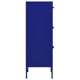 Dulap de depozitare, bleumarin, 42,5x35x101,5 cm, oțel, 5 image