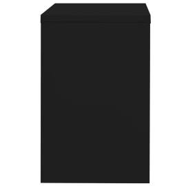 Fișet, negru, 90x46x72,5 cm, oțel, 4 image