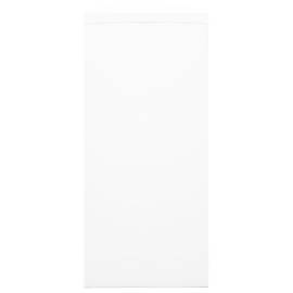 Dulap cu ușă glisantă, alb, 90x40x90 cm, oțel, 5 image